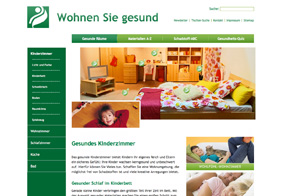 Wohnen Sie gesund